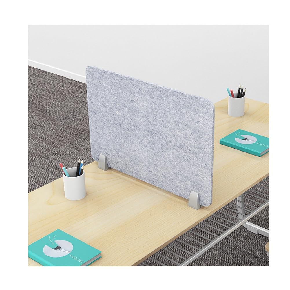 LWJSOCP Desk Privacy Divider, Desk Divider, Privacy Panel, Acoustic Freestanding Desktop Partition, Desk Dividers Sound Proof Dividers Reducing Noise(30x80cm)