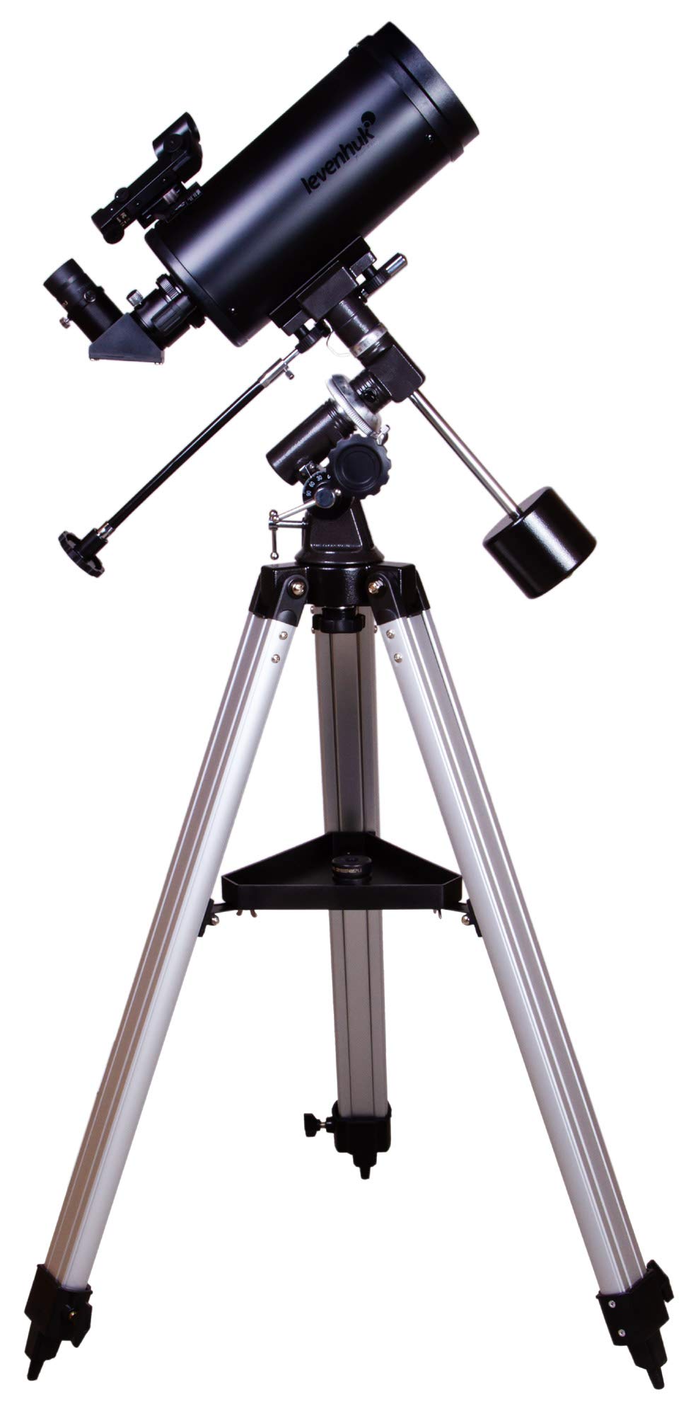 Telescopio Levenhuk Skyline Plus 105 MAK de 102 mm con Diseño Óptico Maksutov-Cassegrain, Distancia Focal Larga de 1300 mm y Gran Apertura