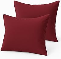 Vista 18 de COTTON STICH Juego de 2 fundas de almohada para niños pequeños, mini fundas de almohada de algodón de 600 hilos, fundas de almohada suaves y ligeras