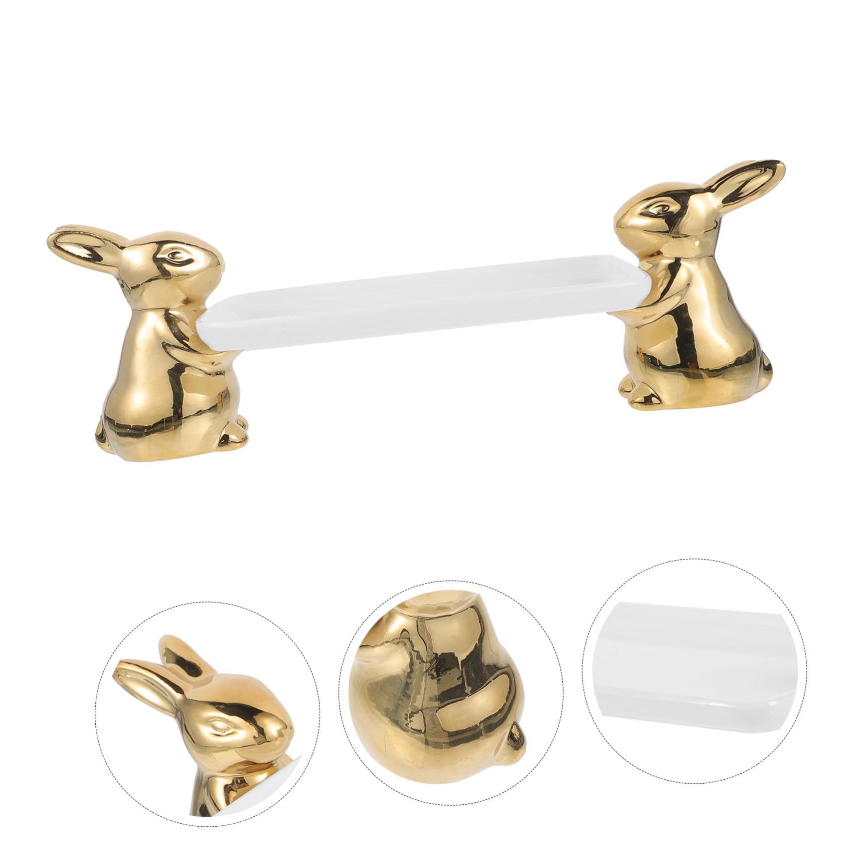 Vassoio per Alimenti in Ceramica Decorazione Forma di Coniglietto Vassoio per Snack e Dessert Adatto per Frutta Secca Caramelle e Piccoli Oggetti Design Decorativo per Esposizione