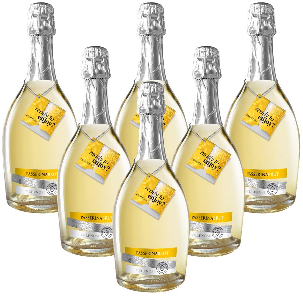 Spumante Passerina Brut Metodo Charmat Velenosi (6 bottiglie 75 cl.)