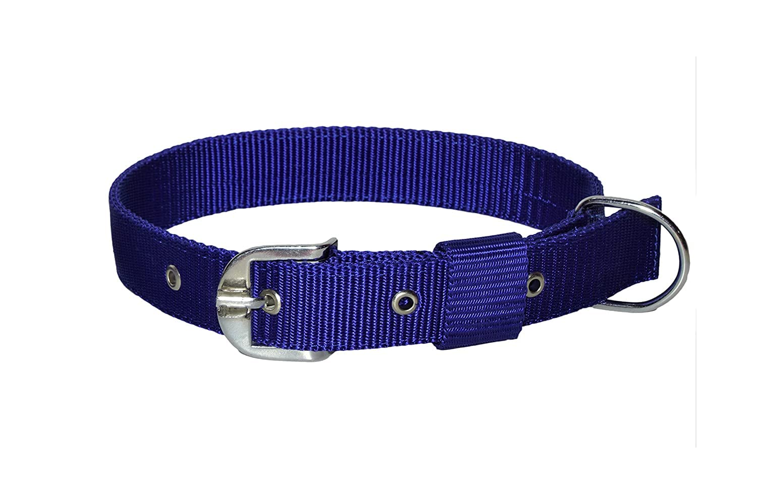 Pups&Pets Dog Belt Adjustable Nylon Sturdy & Fancy Pet Neck Collar for Dog (0.75 Inch - 10 to 16 Inch Medium, Blue Color) (B09WHJ42DL) Amazon Price History, Amazon Price Tracker