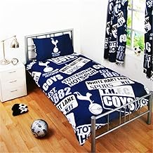 Tottenham Unisex Patch Single Duvet Set, Multi-Colour,Single
