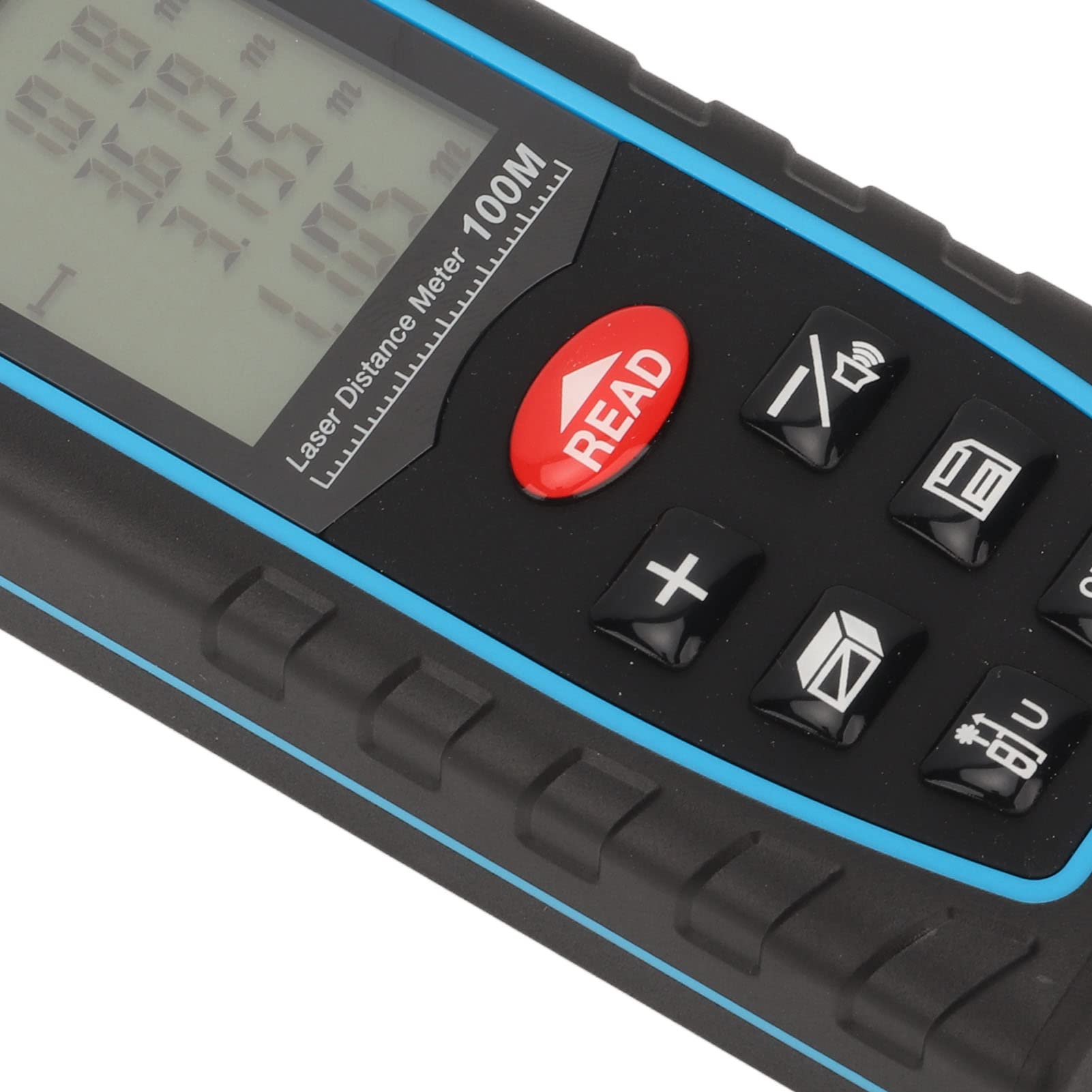Telémetro Láser Infrarrojo, Telémetro Láser Portátil de 630 a 670 NM para Construcción (100M)