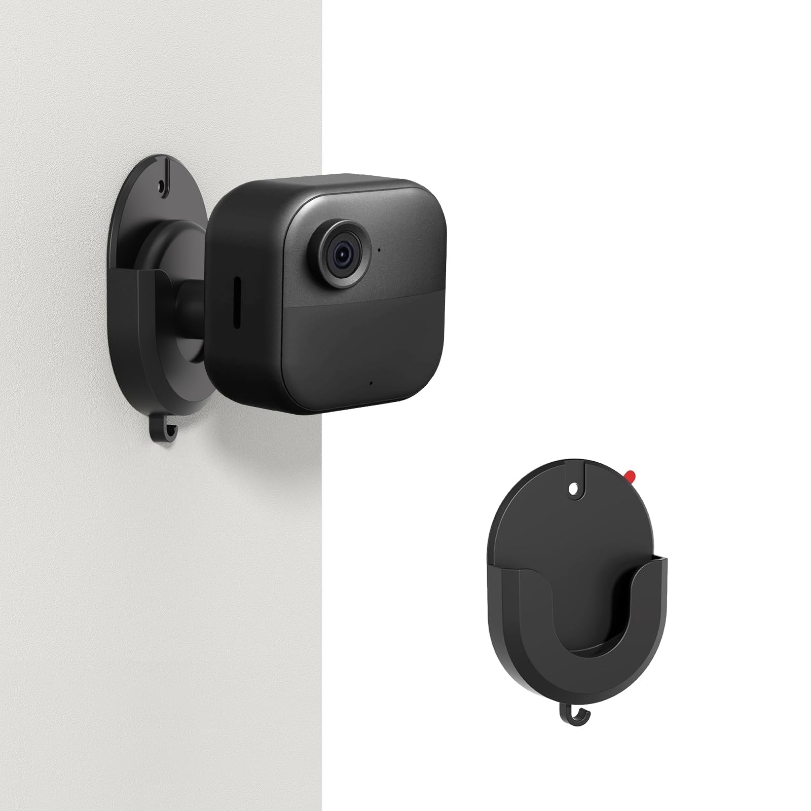 No Drill Mount Compatible with Blink/Ring/Wyze Camera,Fixing Bracket with Strong Self-Adhesive Tape Fits for Ring Indoor Cam(1st Gen/2nd Gen)οΌRingStick Up CamοΌBlink Camera 4/BlinkMini/XT2