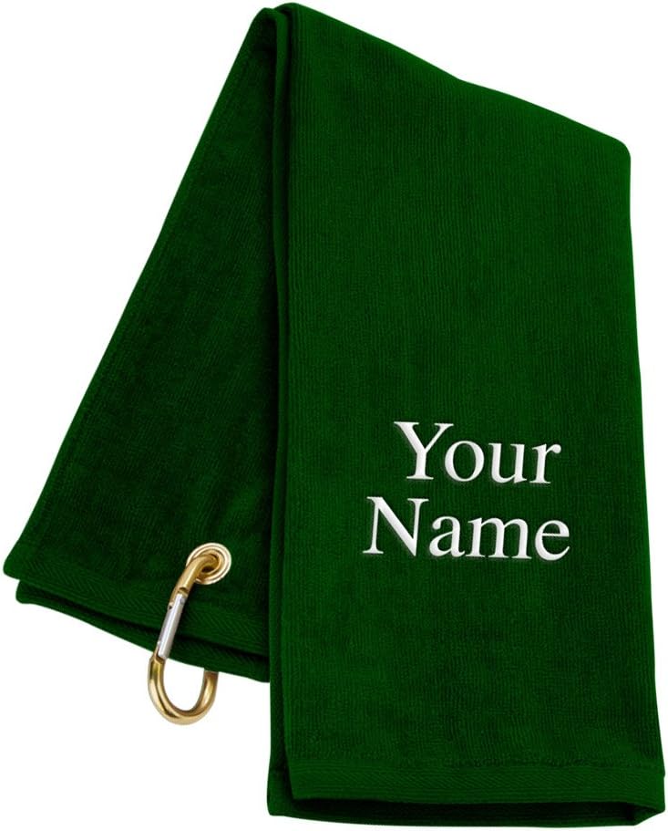 Personalized Golf Towel - Green