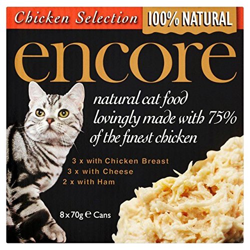 Zugabe Katze Zinn Multipack Huhn Auswahl 8 X 70G (Packung mit 2)