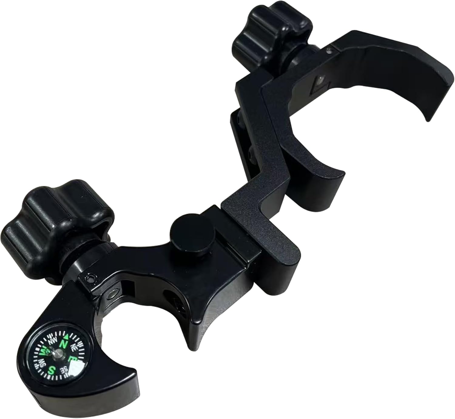 Replacement for Trimble TSC7 Pole Mount Bracket, Heavy Duty Clamp-on TSC7 Holder with Compass, 30-44mm Pole Clamp & 80-94mm Device Width Holder