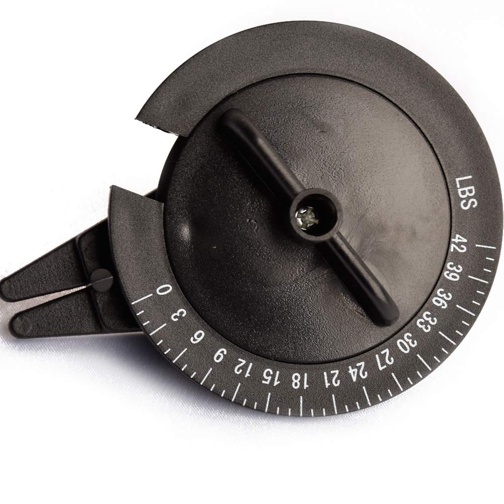 Seaner Stringmeter String Tension Tester Meter for Badminton -Black