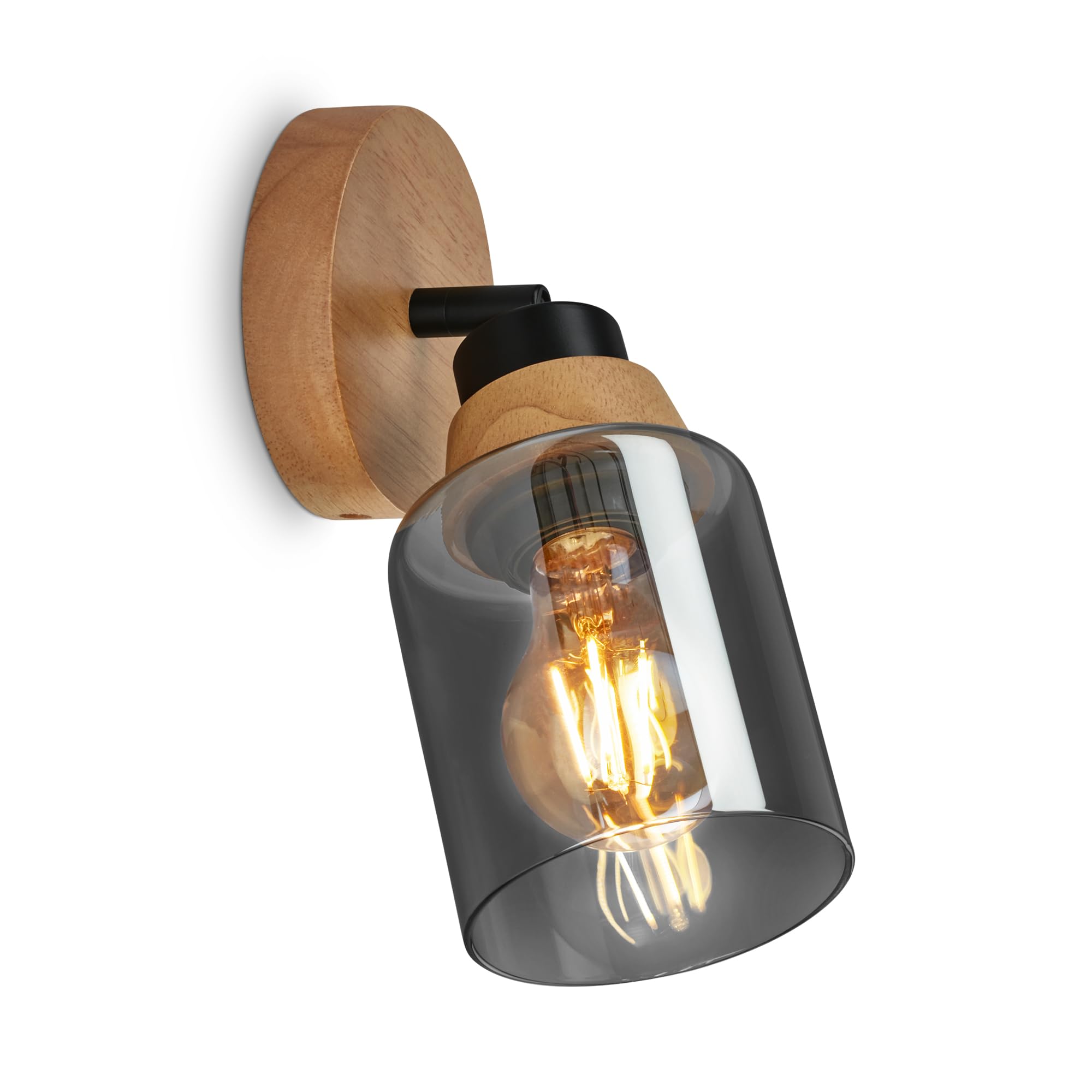 Briloner - Reading lamp, Interior Light, Lamp, Interior Light, Swivel, Living Room lamp, Black
