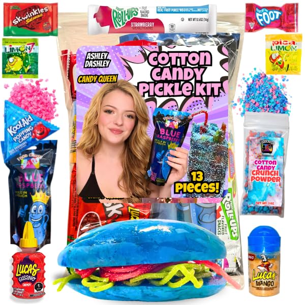 Amazon.com : Cotton Candy Pickle Kit-(13 Pcs)-Candy Gift-Easter