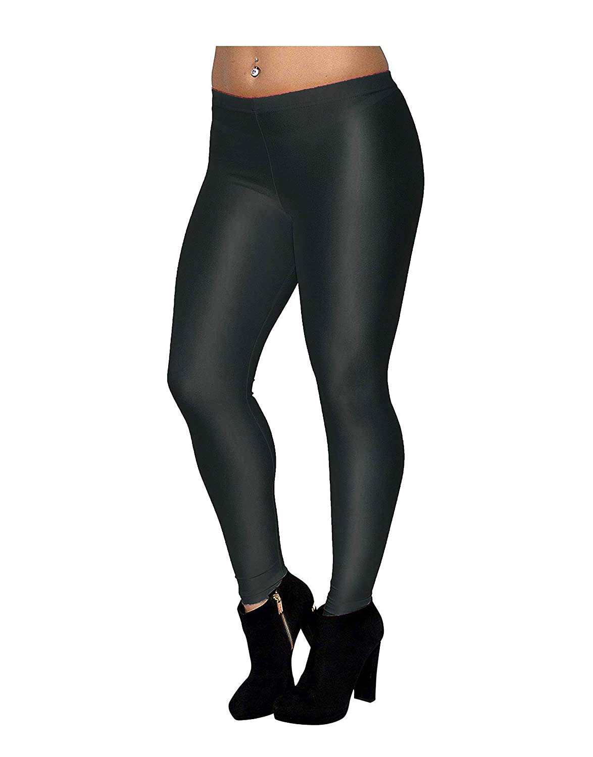 Soft Satin Lycra Shiny Legging for Womens and Girls