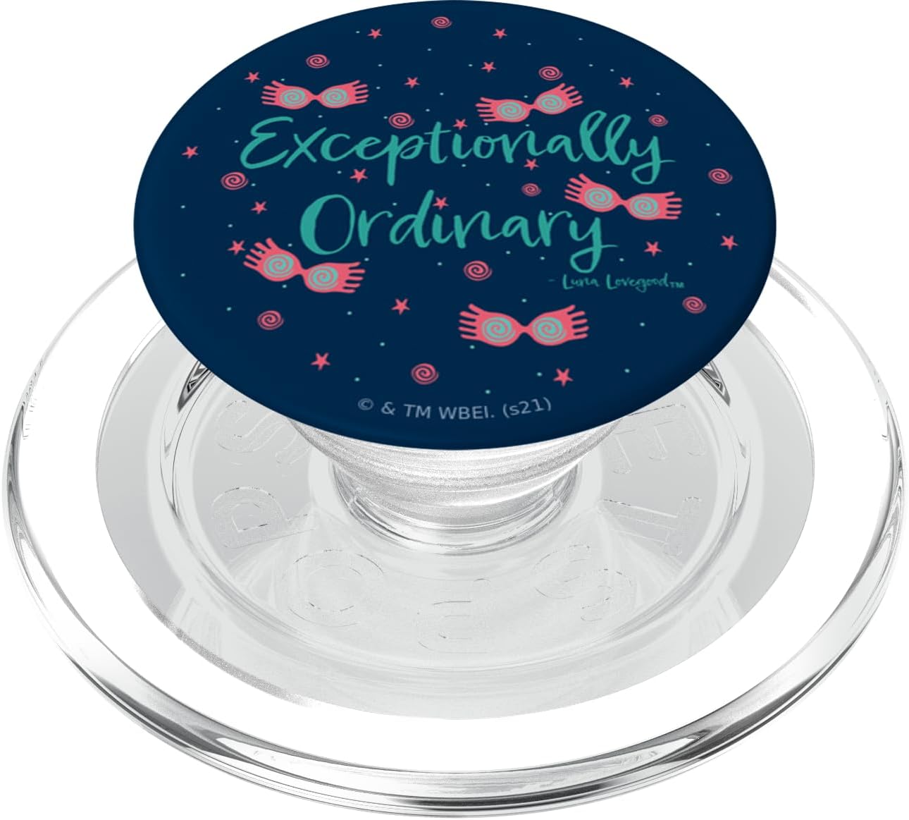 Harry Potter Floating Luna Lovegood Glasses PopSockets PopGrip for MagSafe