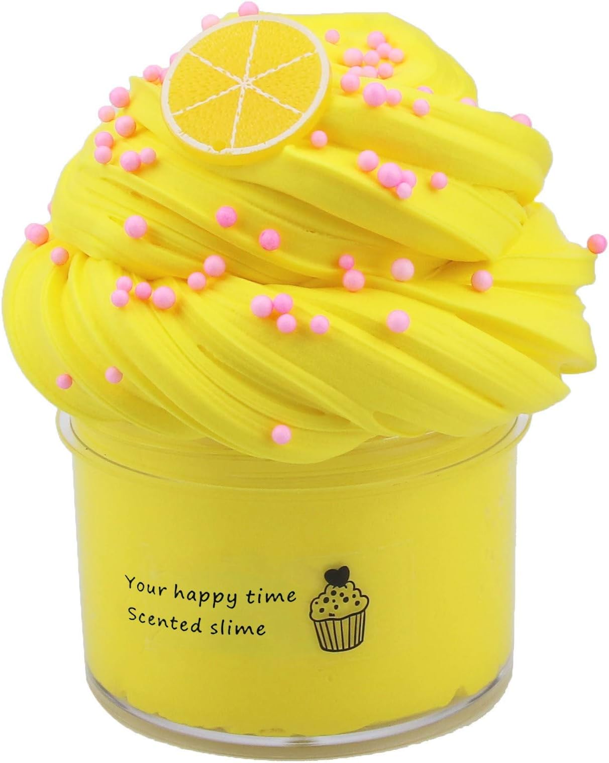 BHYDRY Slime Kit That Is Cheap 70ml Fluffy Slime Scents Under 5 Pounds Cheap, Slime Scents Fruit for Kids Aromatherapy DIY Slime Toy, Putty Slimes Stress Relieve Fluffy, Mom Gifts for Birthday