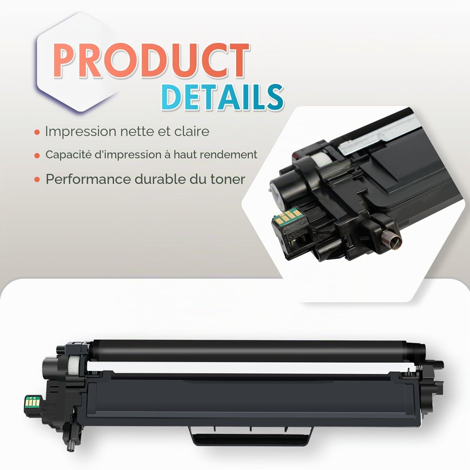 TN247 DCP-L3550CDW TN-243CMYK Toner 4-Pack Compatible pour Brother MFC-L3750CDW TN243 TN243CMYK Multipack HL-L3210CW MFC-L3770CDW HL-L3230CDW MFC-L3710CW DCP-L3510CDW TN-243 Noir Cyan Magenta Jaune