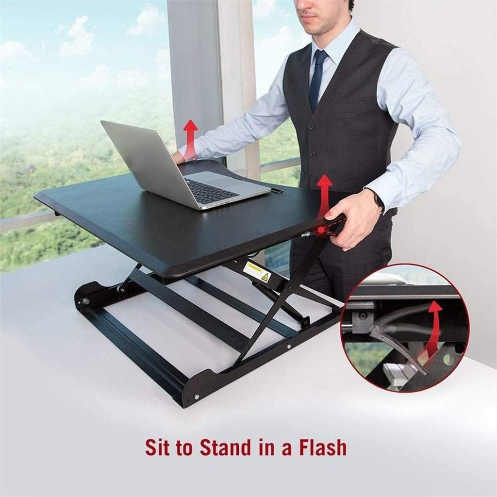 Computer Game Table for Home or Office, Standing Computer Table Can Be Lifted, Foldable Lifting Table