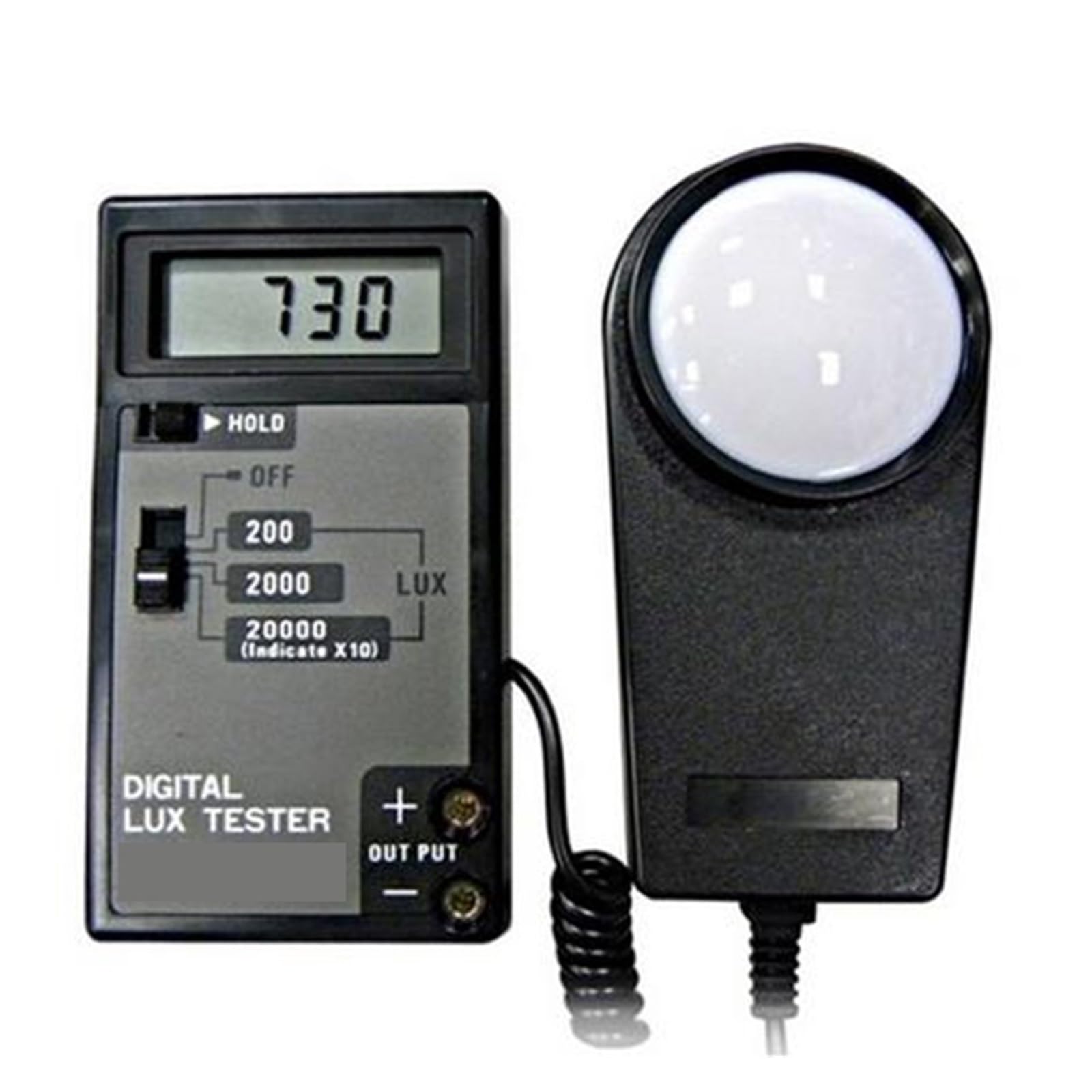 Medidor De Luz Digital 0-20000 Lux Prueba Ambiental Tipo De Mano Iluminómetro Fotómetro Detector Medición Luxómetro ideal para medir la intensidad
