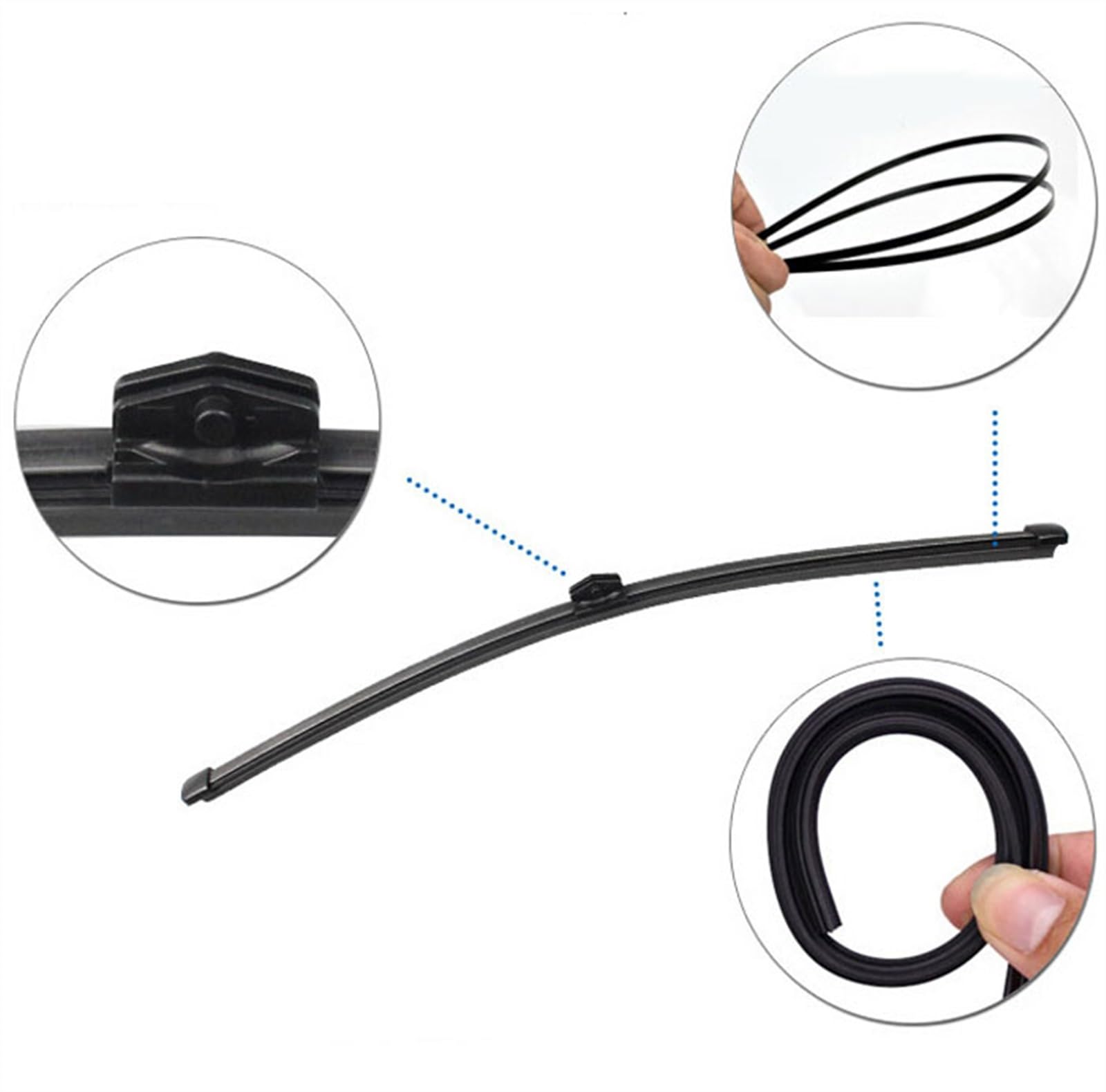 26 "+ 26" + 14 "LHD Anteriore E Posteriore Tergicristallo Spazzole Parabrezza Auto Parabrezza Finestra Pioggia Spazzole per VW per Touareg 2010-2017