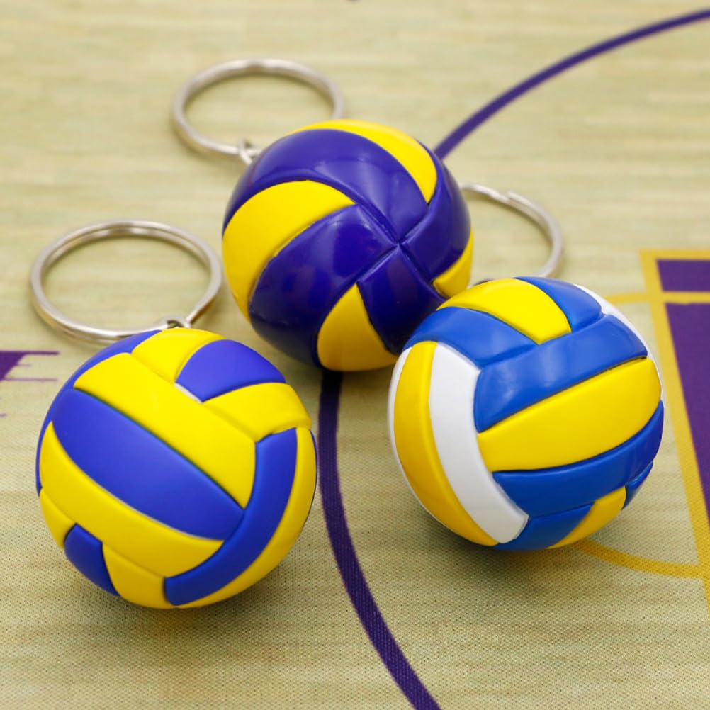 CLISPEED Pallavolo Portachiavi: Sportivo Portachiavi per Zaini Decorativo Compatto Auto Volley