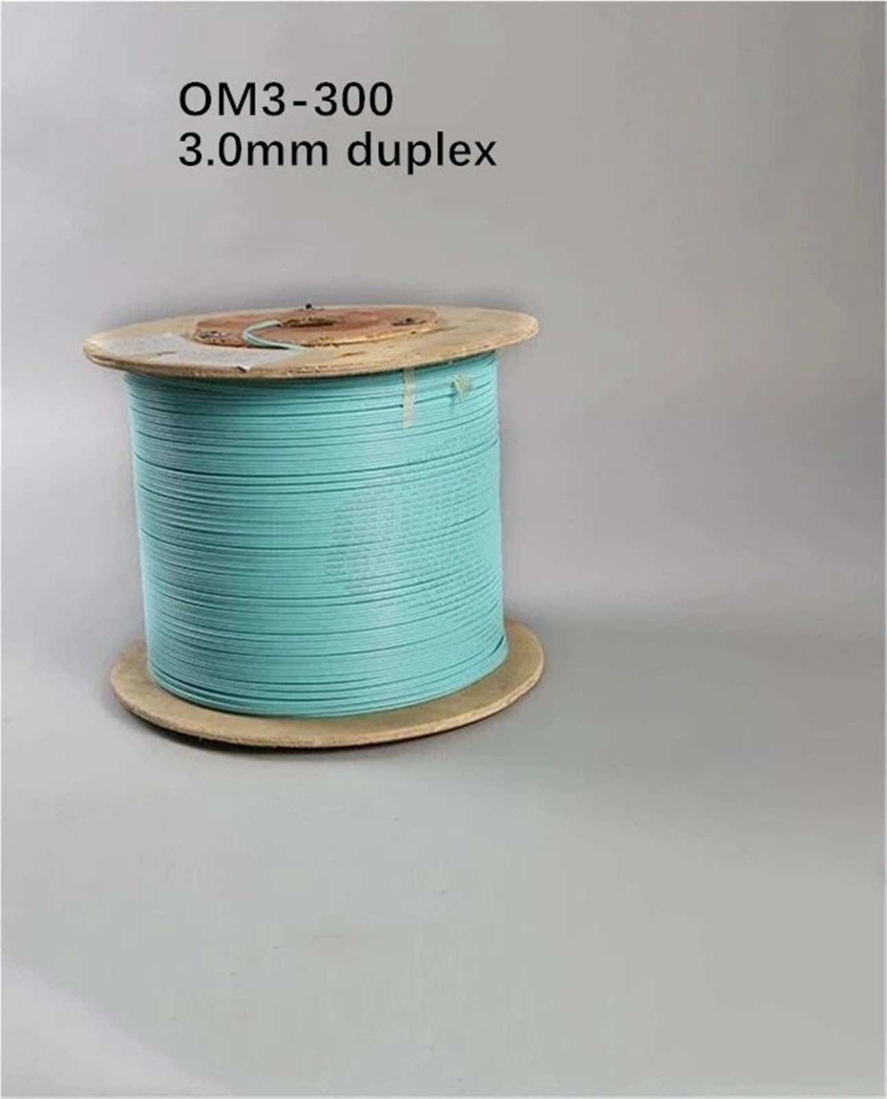 Cable de Fibra óptica OM3-300 dúplex de 3,0 mm, Color for Interiores, for latiguillos de Fibra, 1,5 km/Rollo, Cable de Fibra óptica ftth de 1500 m