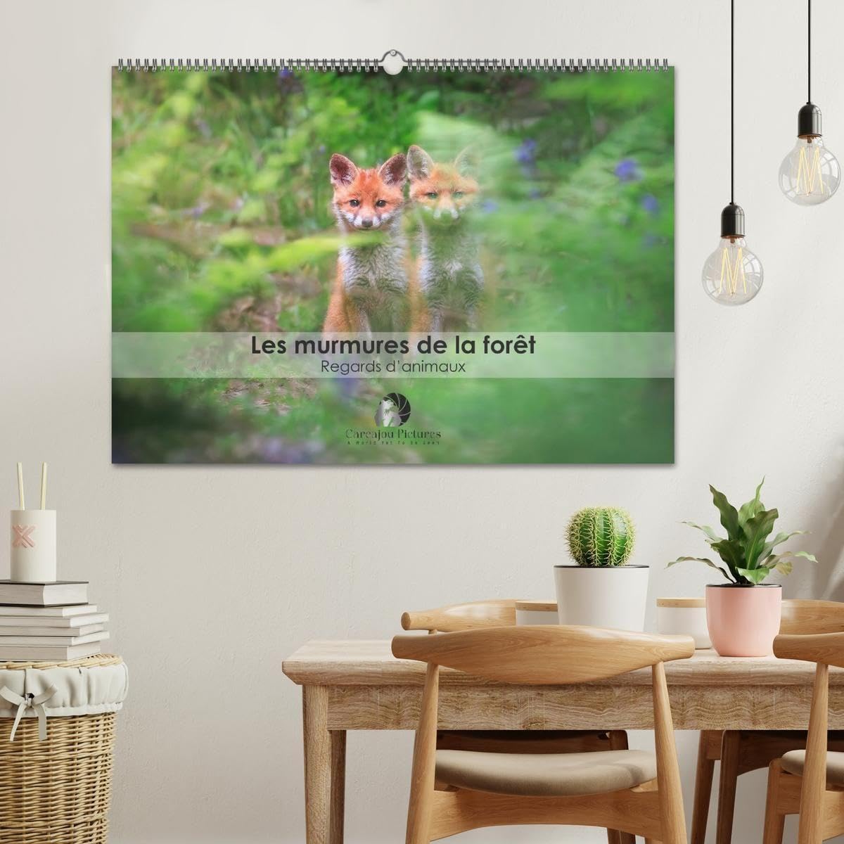 Les murmures de la forêt - Regards d'animaux (Calendrier mural 2027 DIN A2 vertical), CALVENDO calendrier mensuel: Un calendrier fascinant qui révèle, ... saisis dans l'intimité de leurs regards.