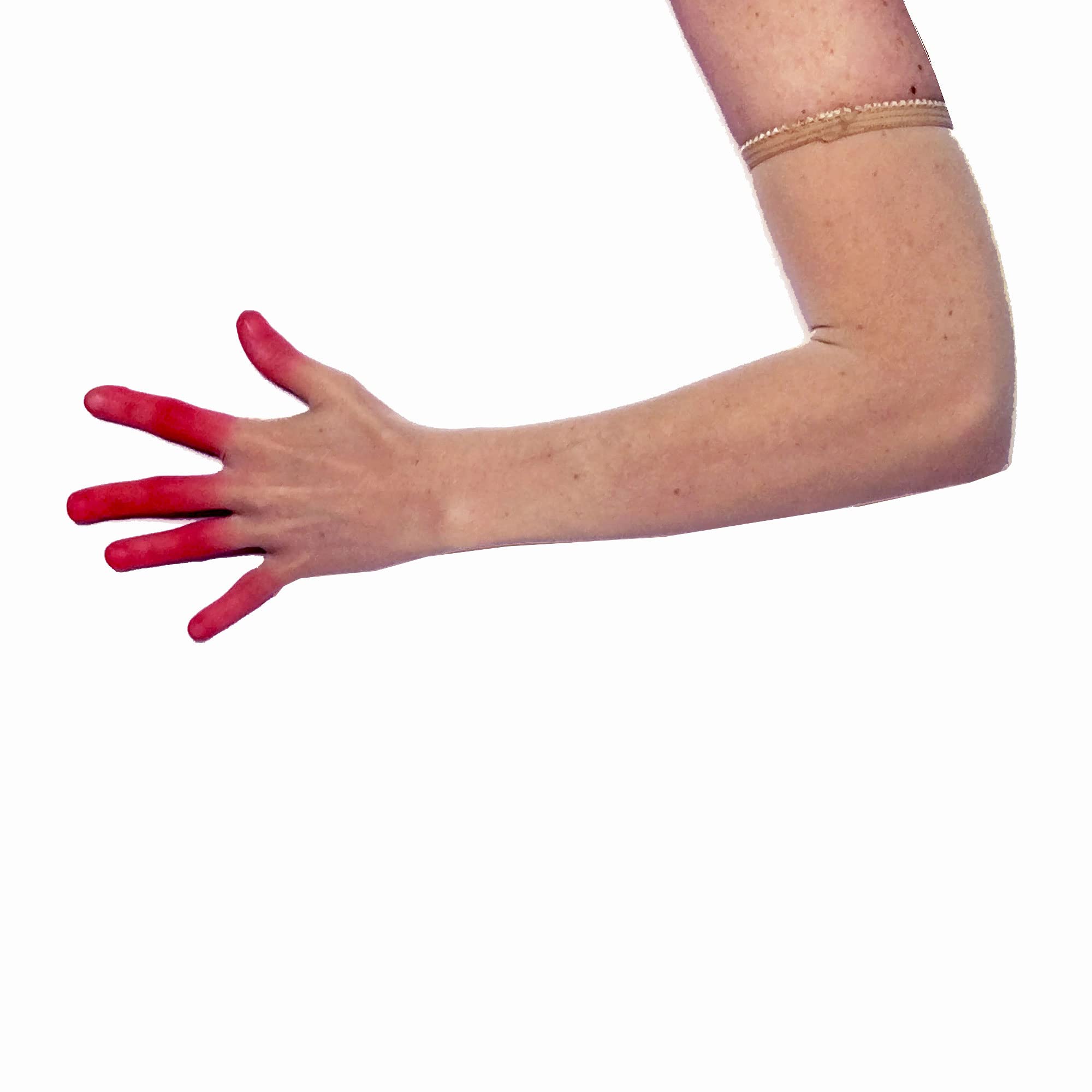 Unicorns Poop Glitter Nude Illusion Second Skin Sheer Seamless Gloves