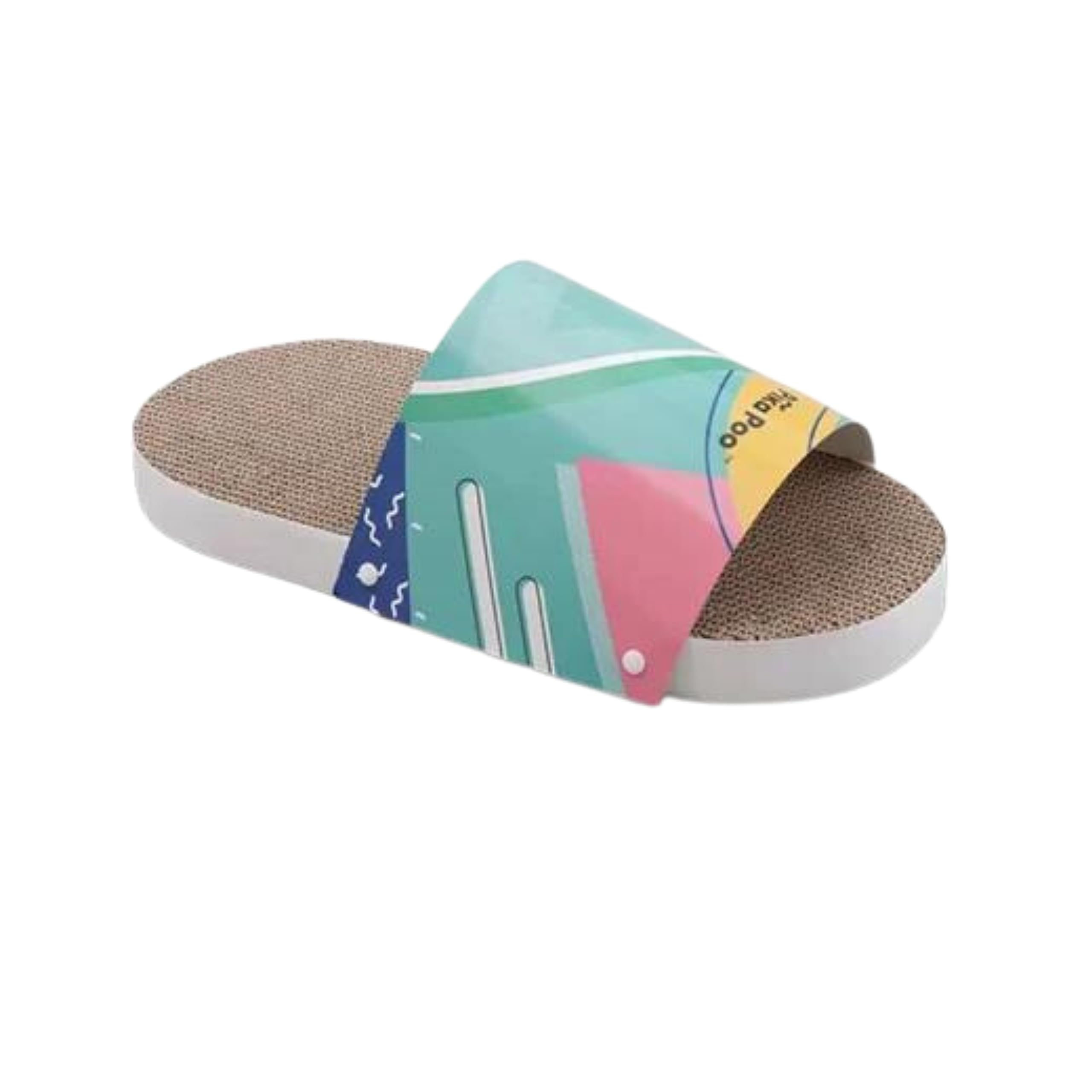 Foodie Puppies Easily Scratcher with Slipper-Shaped Cardboard Scratching Pad Toy for Cats | Indoor Cats and Kittens Simply Having Fun Or Express Cats Anger (B0C4FNCVV2) Amazon Price History, Amazon Price Tracker