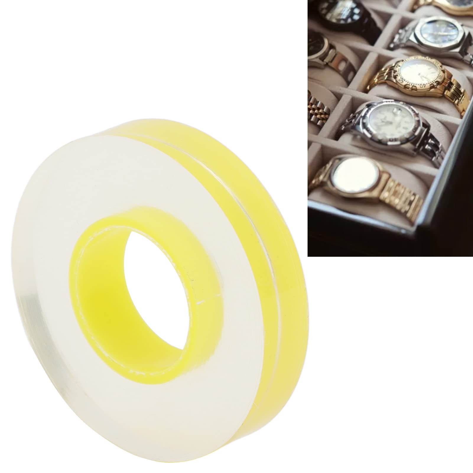 Película Protectora de Correa de Reloj 15 Mm PVC Transparente Antiestática