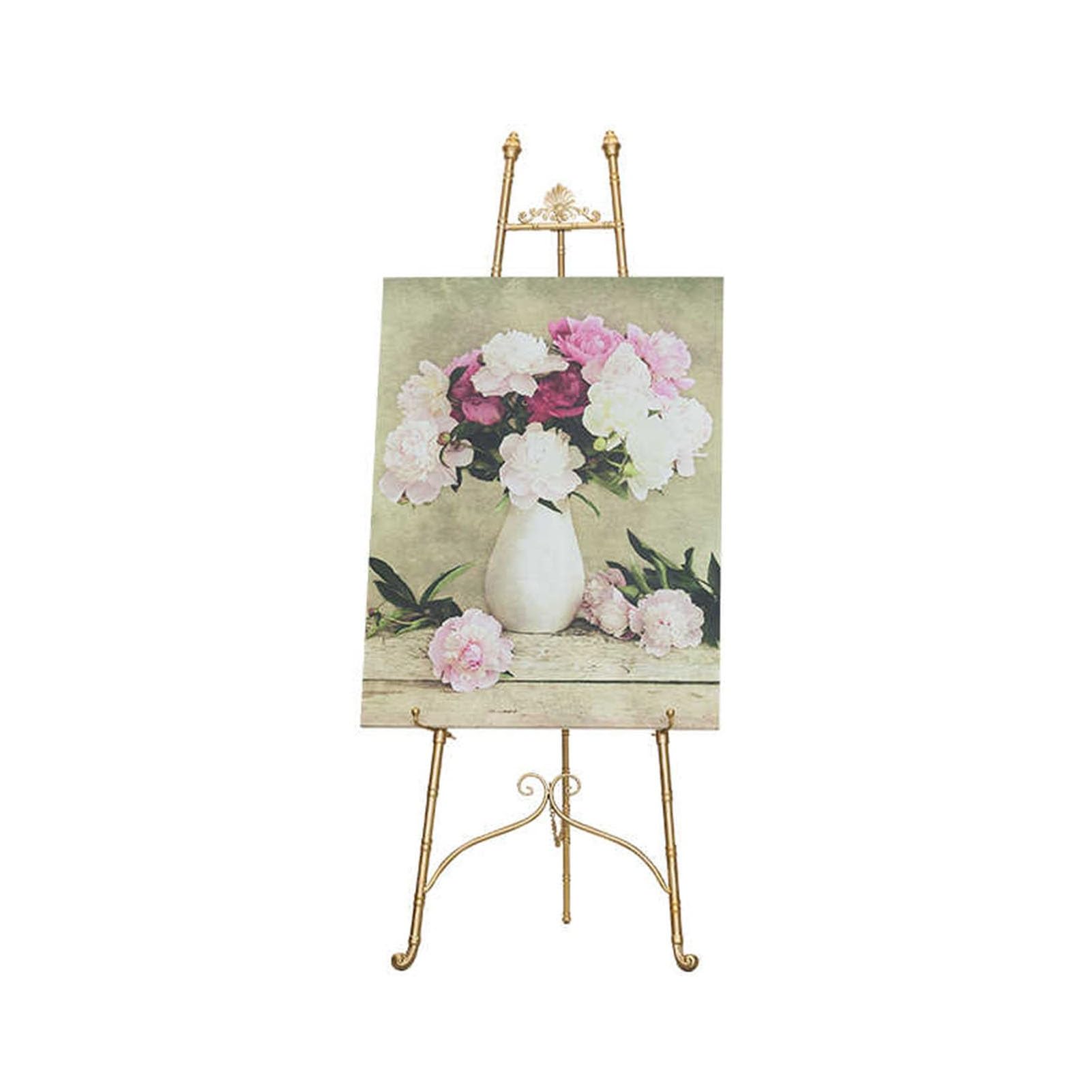 CWCQGH Adjustable Wedding Welcome Sign Easel Stand Free-Standing Poster Display for Wedding Welcome Signs Elegant and Versatile 45x55x120cm Perfect for Events and Celebrations