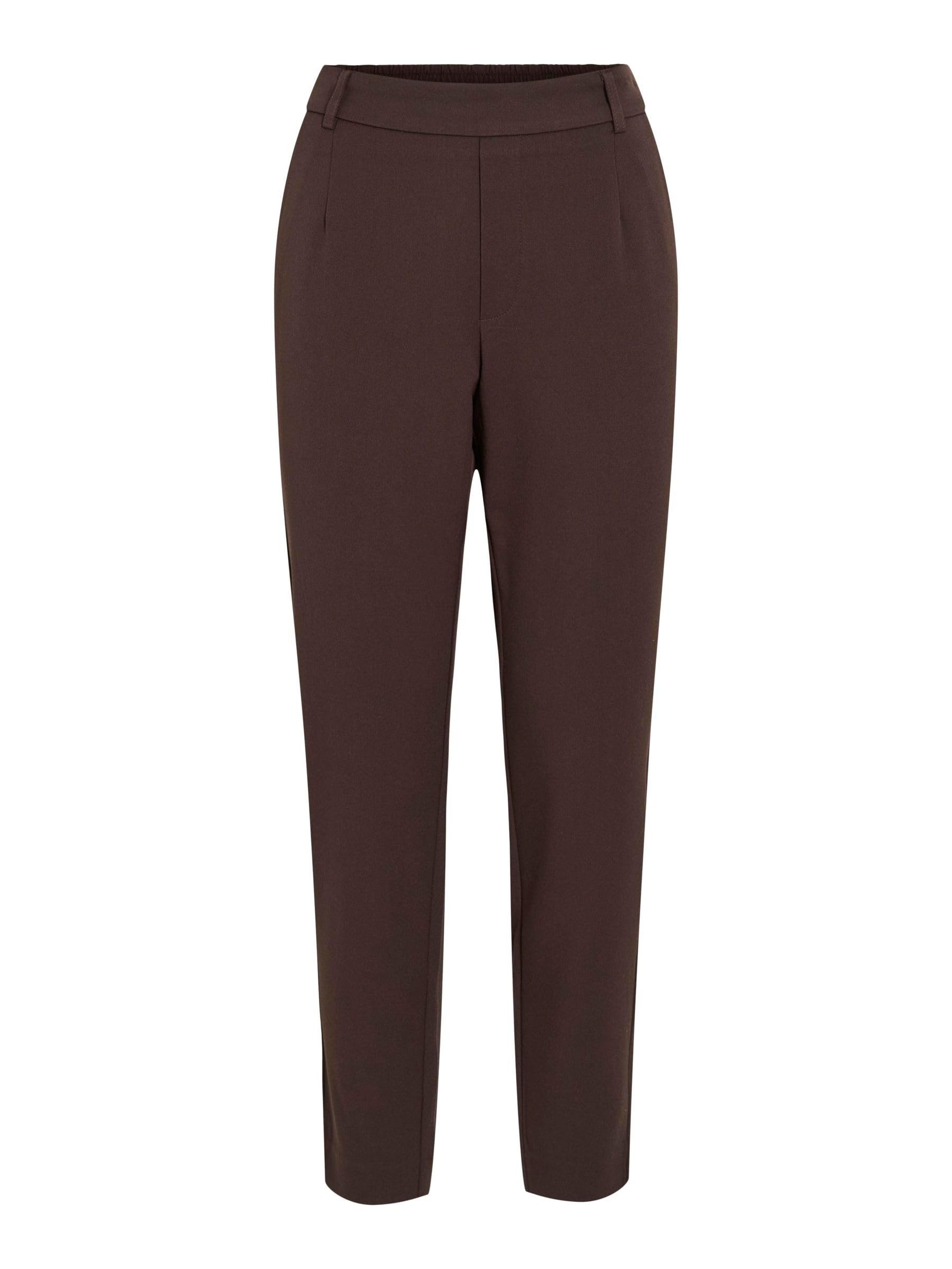 Vila Vivarone Hw Slim Pant - Noos, Coffee Bean, 12