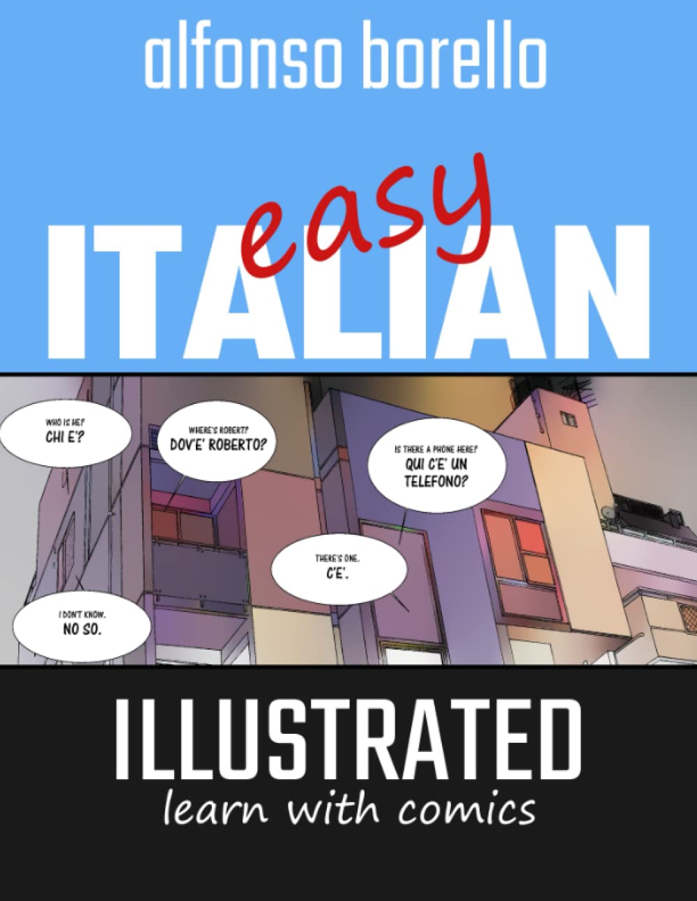 Easy Italian Illustrated: Learn with Comics