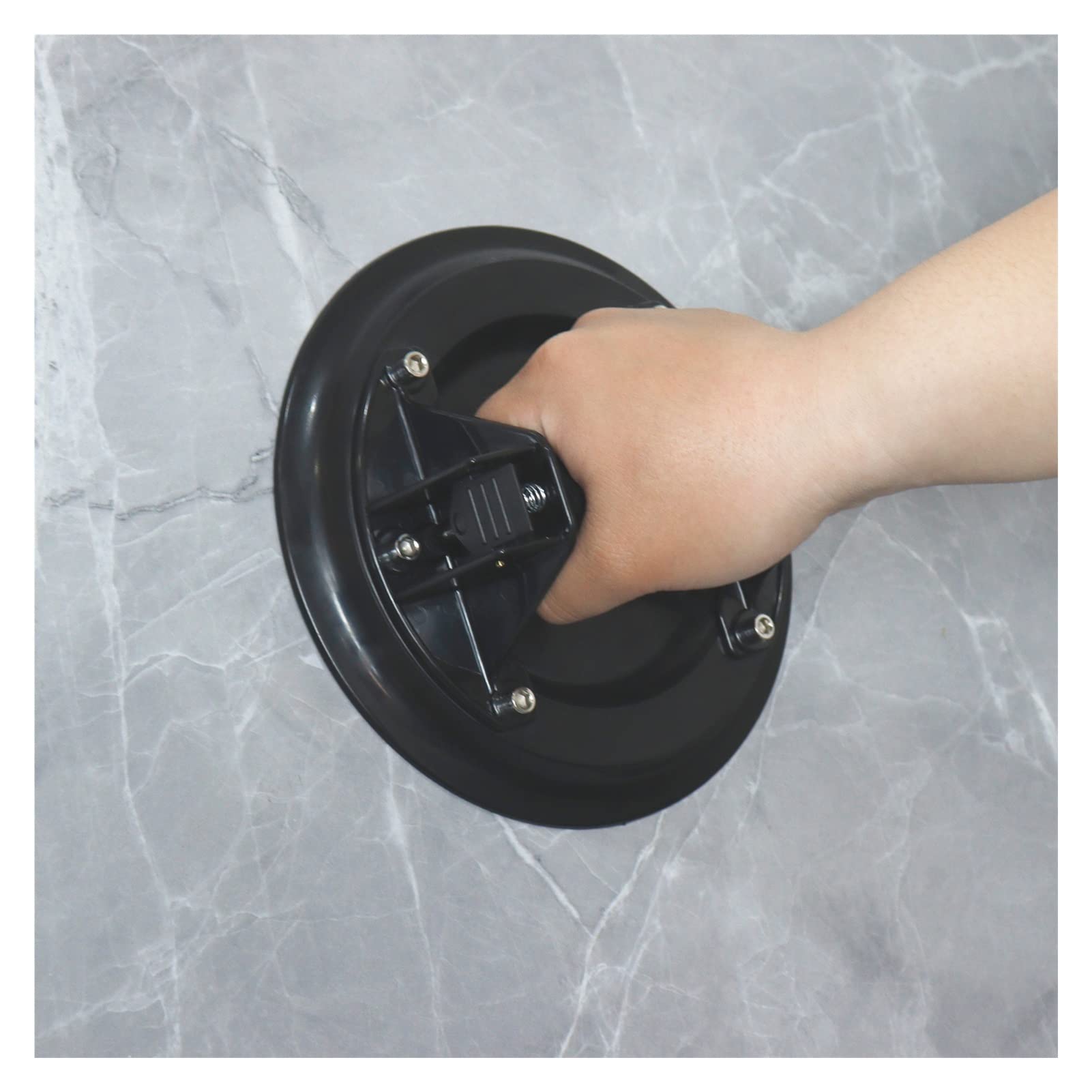 Vacuümzuignap, 25,4 cm Hand-held Zuignap, 125 kg Laadvermogen