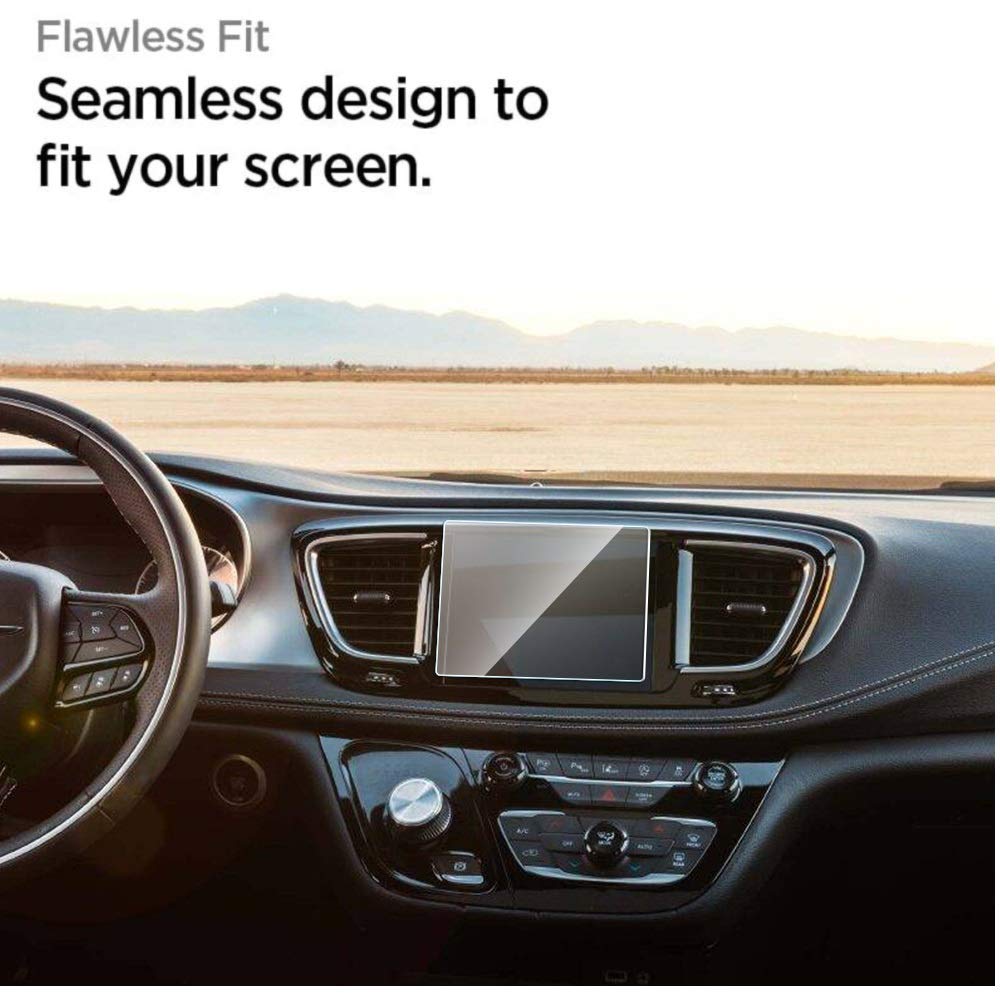 OYFA Tempered Glass Screen Protector Compatible with 2019 2020 Chrysler Pacifica,Anti-Scratch,Shock-Resistant,HD Clear,Protecting Uconnect 8.4” Touch Screen.