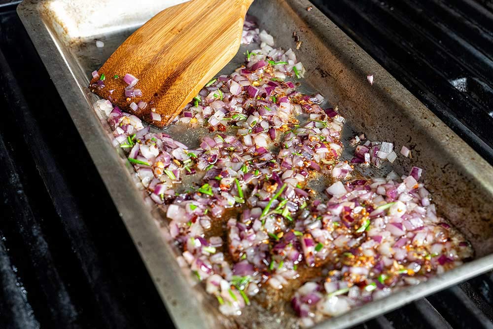 Schickling Grillschale Edelstahl – NUR passend Grill Henry & Willy, Größe: L