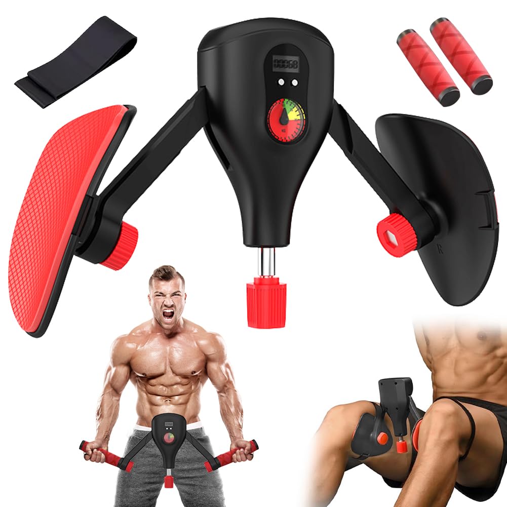 Allenatore per cosce, regolabile, per allenare il pavimento pelvico da donna e da uomo, per la casa, per allenare i fianchi e le braccia, per allenare i glutei