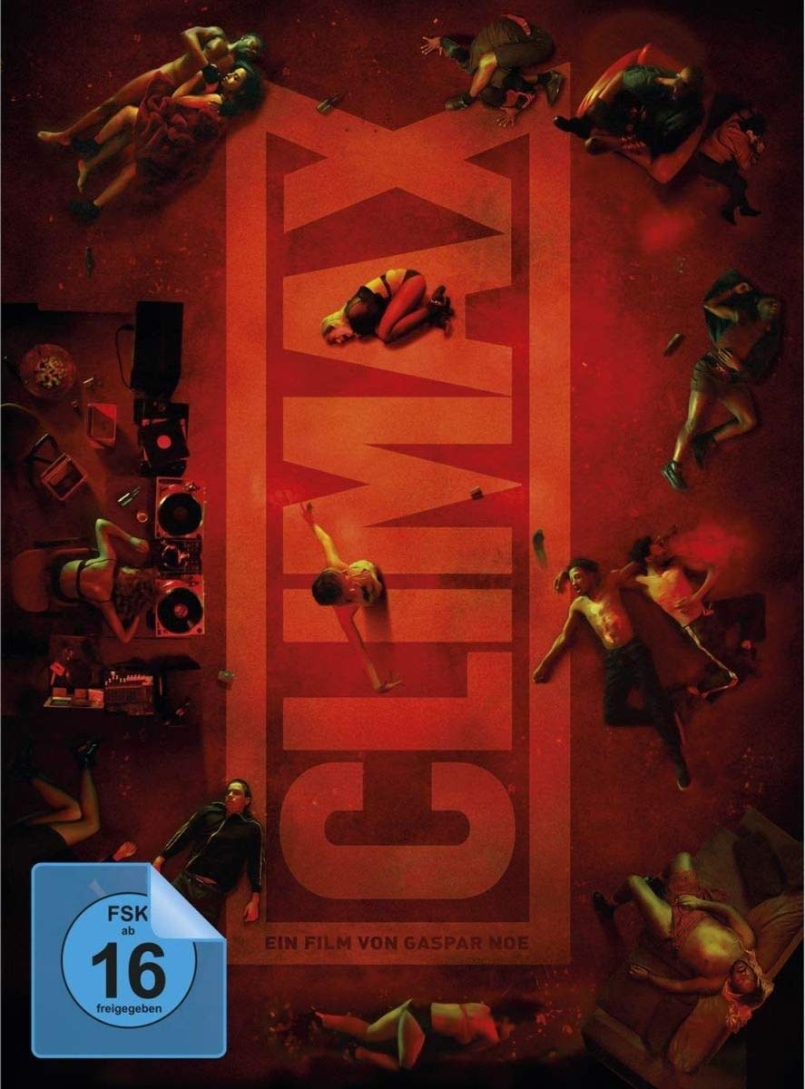 Climax Blu-ray Limited Mediabook con DVD de la película de Gaspar Noé