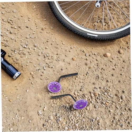 Ruedas de Entrenamiento para Bicicleta con Estabilizadores Destellantes Soporte Auxiliar Silencioso para Niños, Instalación Fácil y Diseño Absorbe Shock miniatura 5