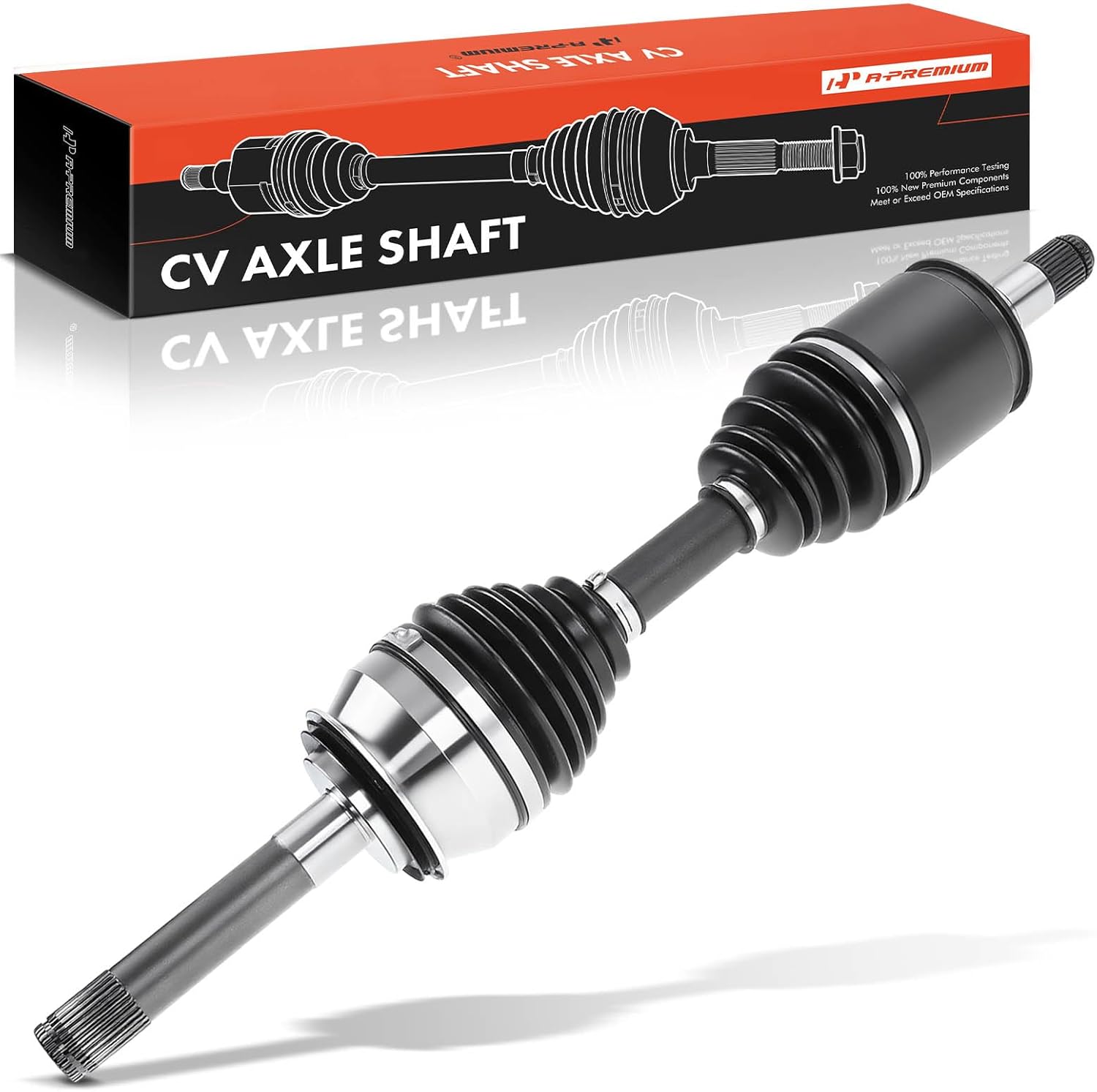 A-Premium CV Axle Shaft Assembly Compatible with Lexus Lx470 1999-2007 & Toyota Land Cruiser 1998-2007, Front Left or Right, Replace# 4343060020