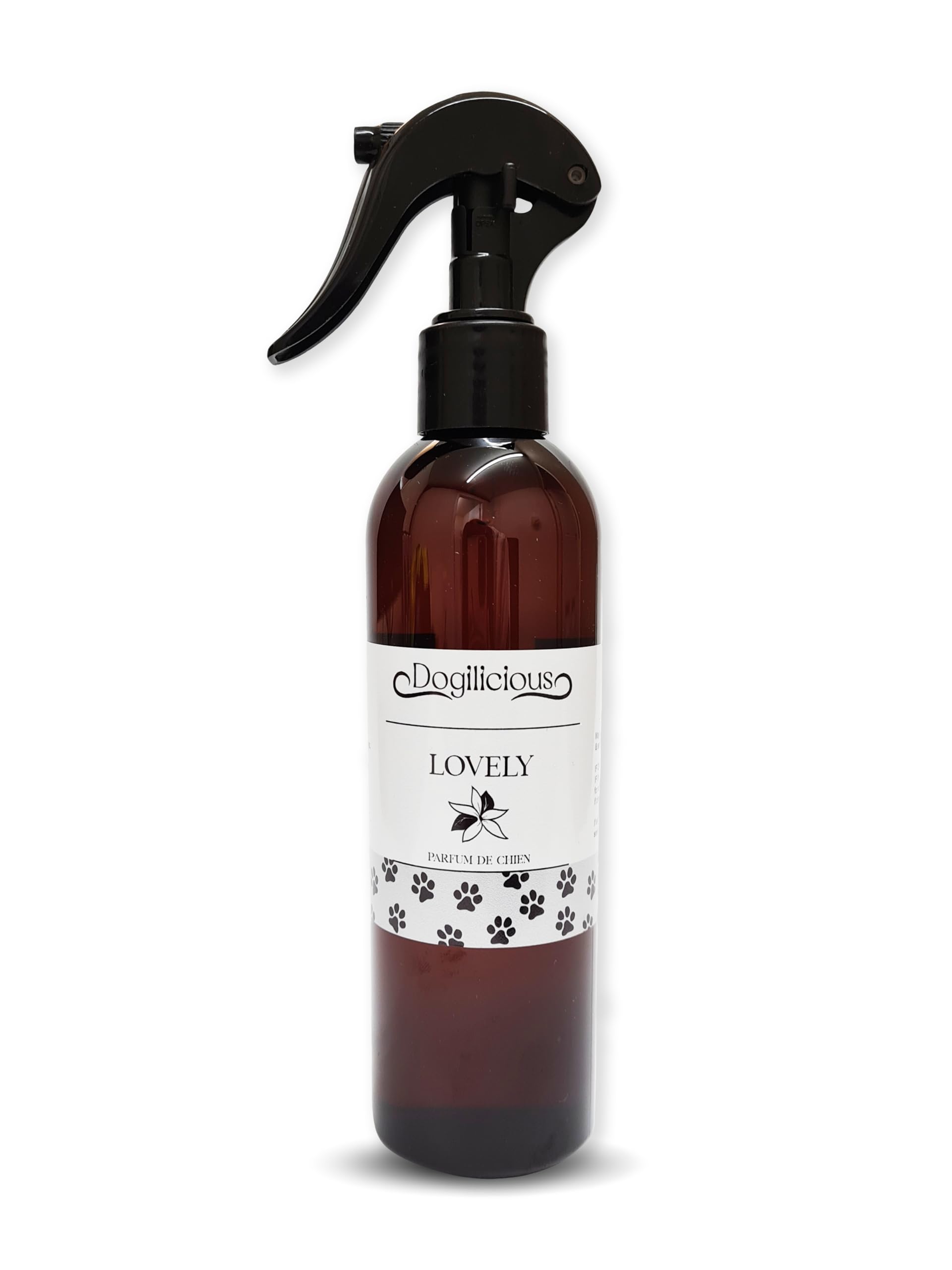 Dog Cologne Aftershave Perfume Dogilicious Premium Black Bottles 250ml (Lovely)