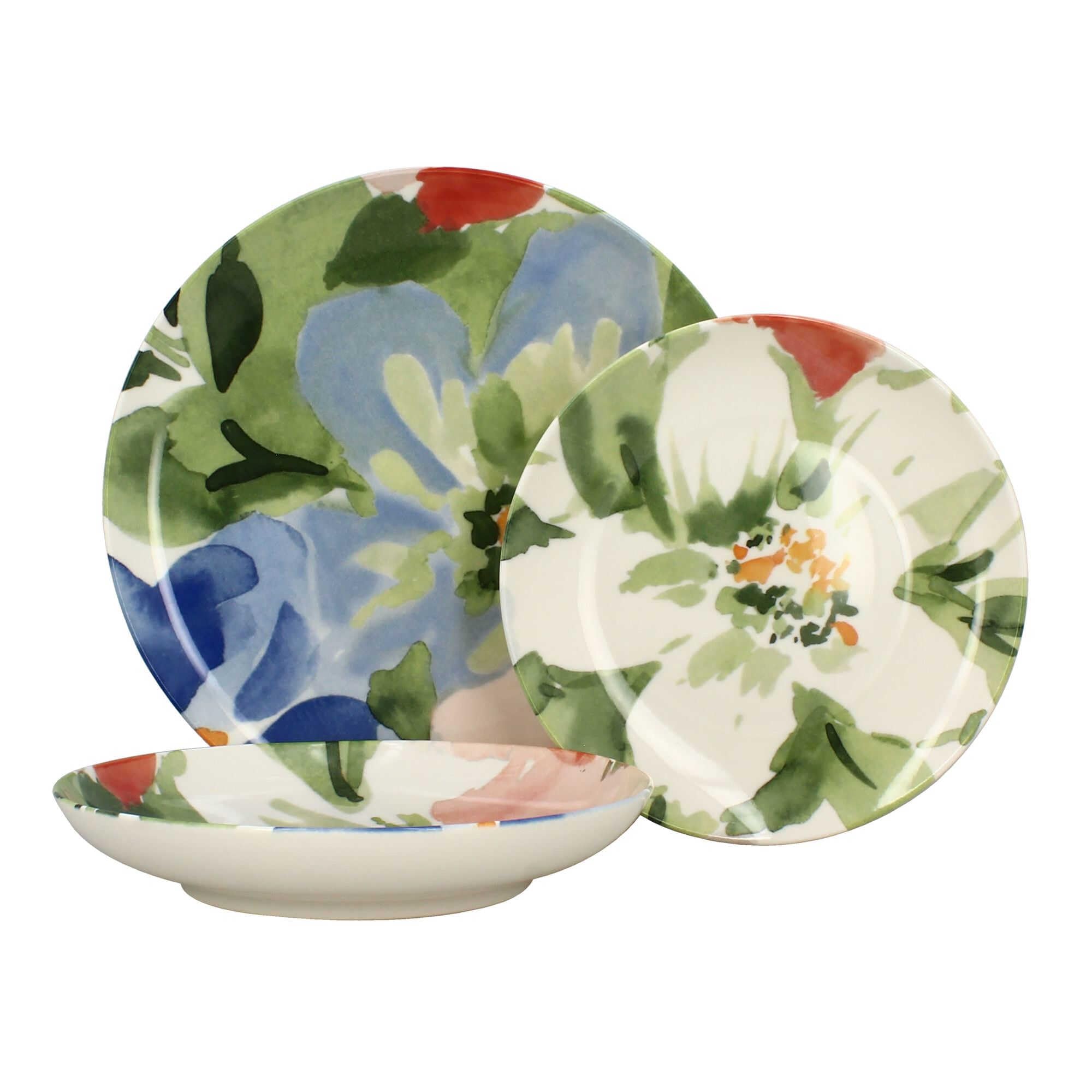 ASSIETTE PLATE FAUSTINE 26CM EN PORCELAINE BLEU - NOVASTYL - 2513085 ASSIETTE PLATE FAUSTINE 26CM EN PORCELAINE BLEU - NOVASTYL - 2513085