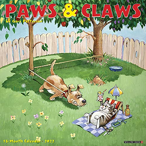 Gary Patterson s Paws n Claws 2022 Wall Calendar