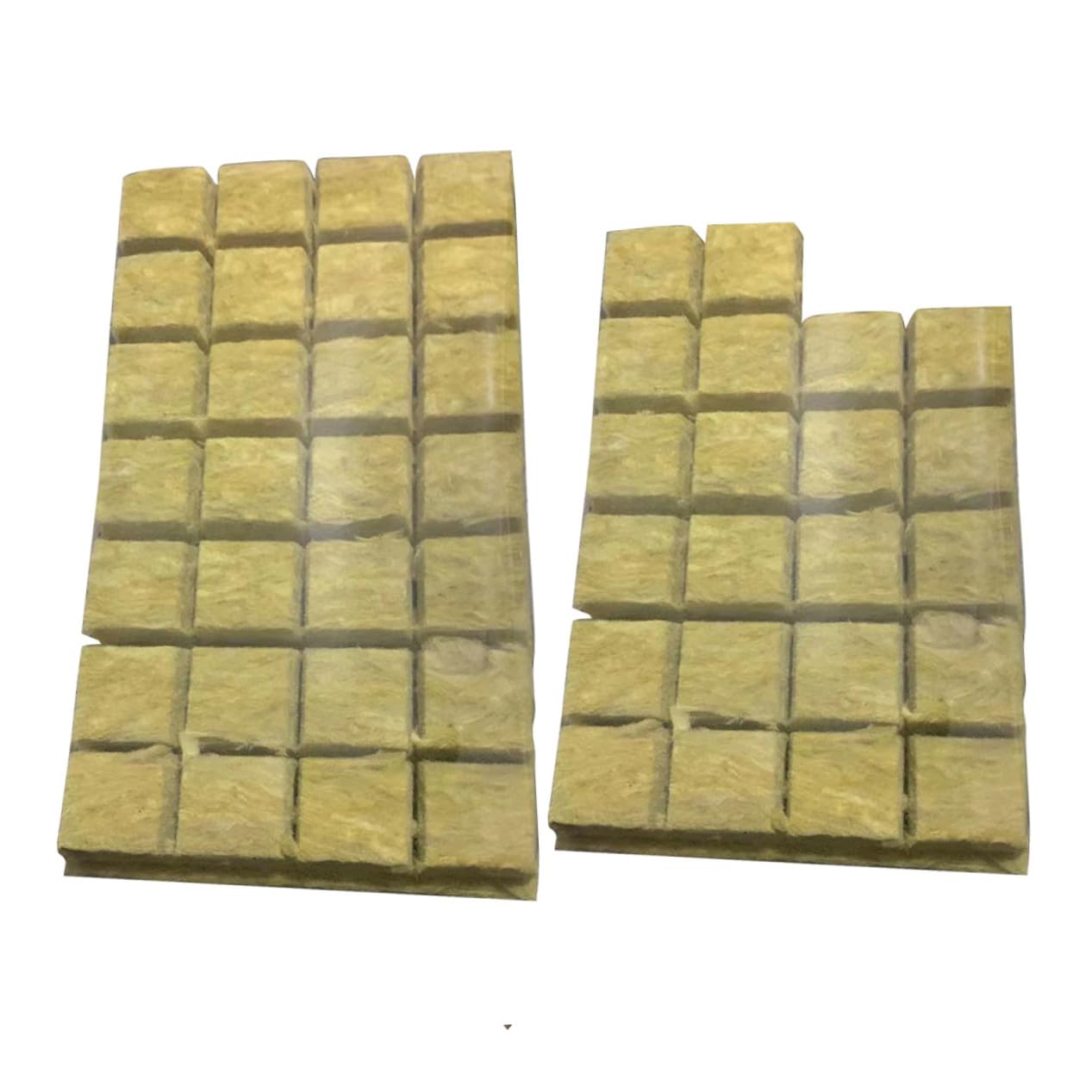 Steinwolle Anzuchtstecker Pflanzen Soilless Growing Medium 100 Stück für Hydrokultur mit Pflanzenverpflanzung für Haus und Fabrikpflanzung