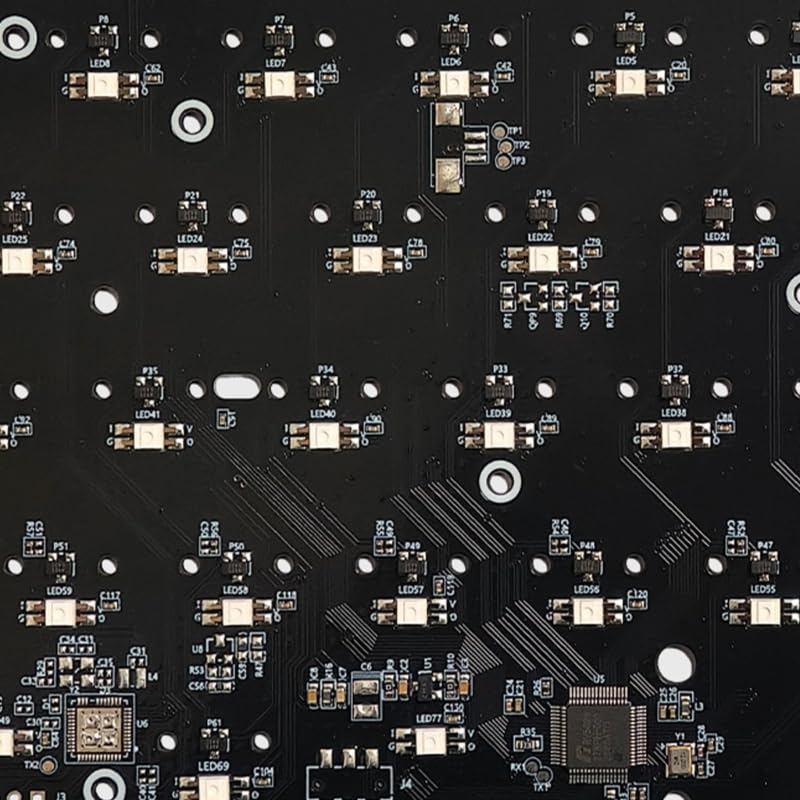 Amazon | 自作キーボード キット 60 キーボード GH60 PCB 磁気軸