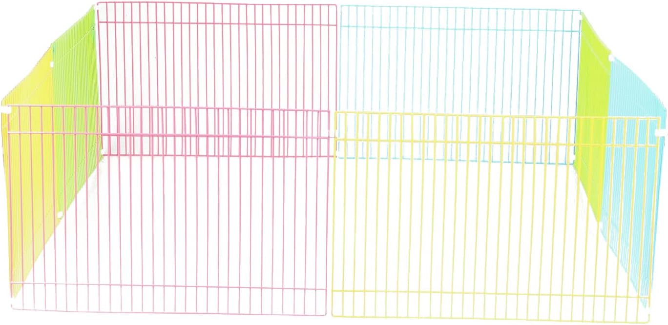 Amazon.com: Emours Portable Small Animal Play Pen Rabbit Cages for ...