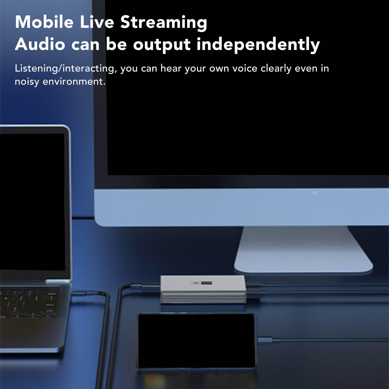 Scheda di Acquisizione Video HD 4K Plug and Play con Funzione di Registrazione Live per Giochi e Streaming Design Durevole in Alluminio (HC-367)