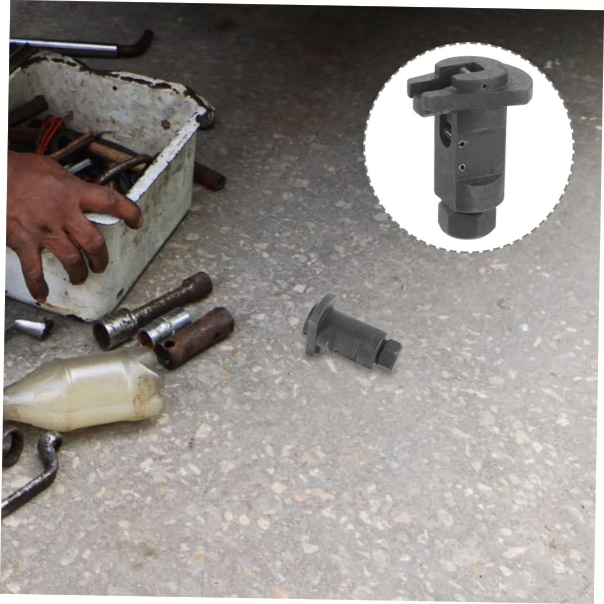 Angoily 8pcs Suspension Spreader Tool Hydraulic Separators for Automotive Mechanics Compact Lightweight Design for Easy Portability Versatile Use Joints Suspension Parts