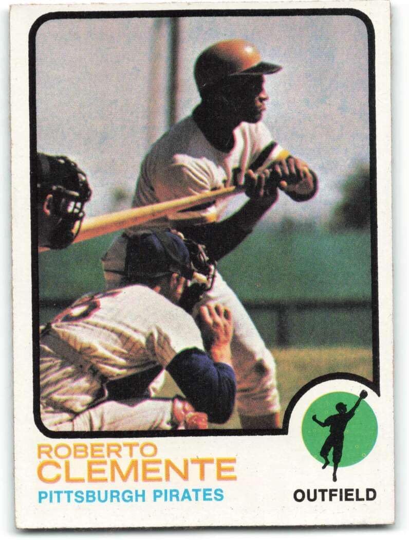 1973 Topps #50 Roberto Clemente NM+ Pittsburgh Pirates Baseball Trading Card
