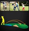 Training Aid Golf Trainer Golf Swing Trainer Guide Tool Golf Training Aids Professional Motion Posture Correction Tool red