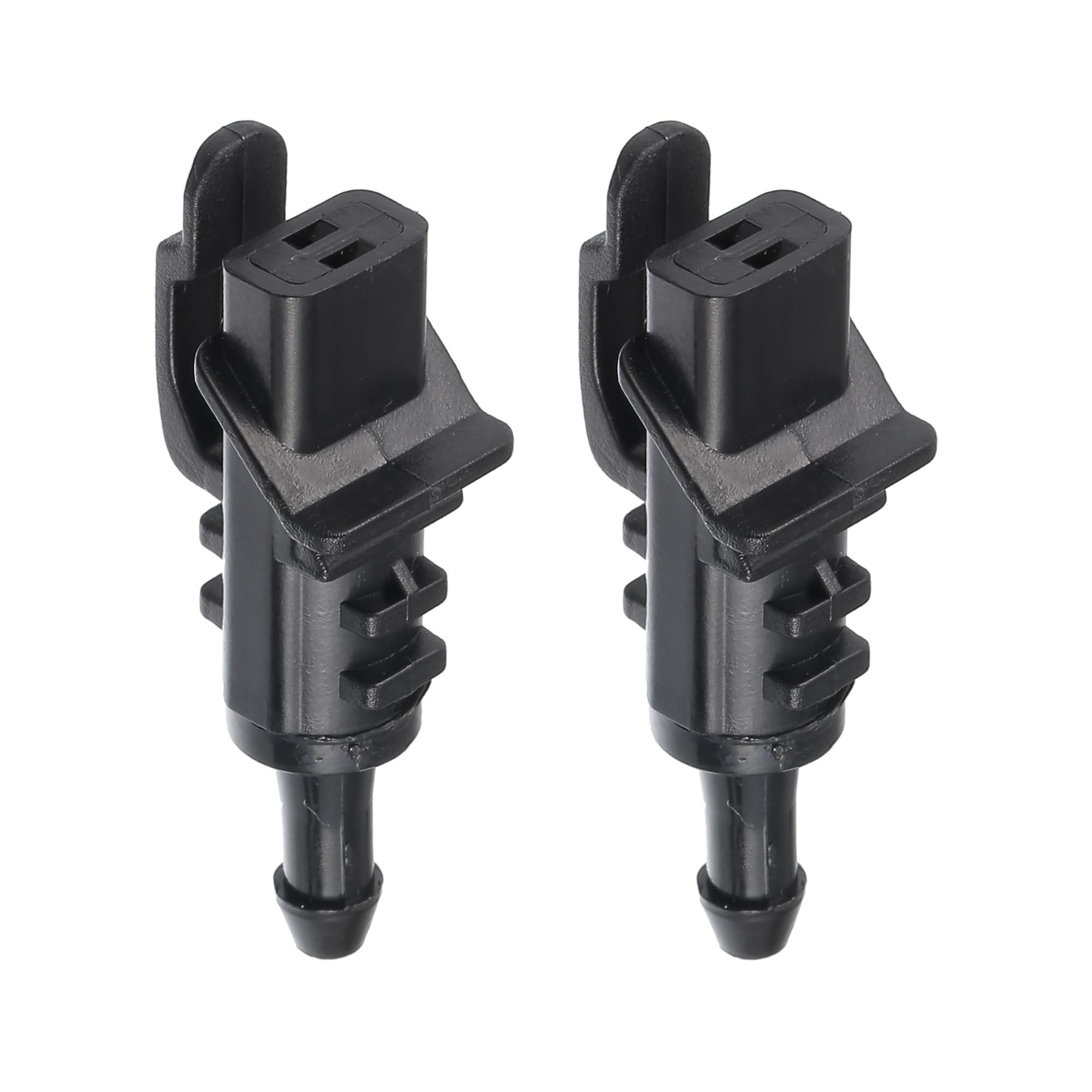 Buse de lave-glace avant pour Kia et Hyundai | Lot de 2 gicleurs ABS noir 986303D000
