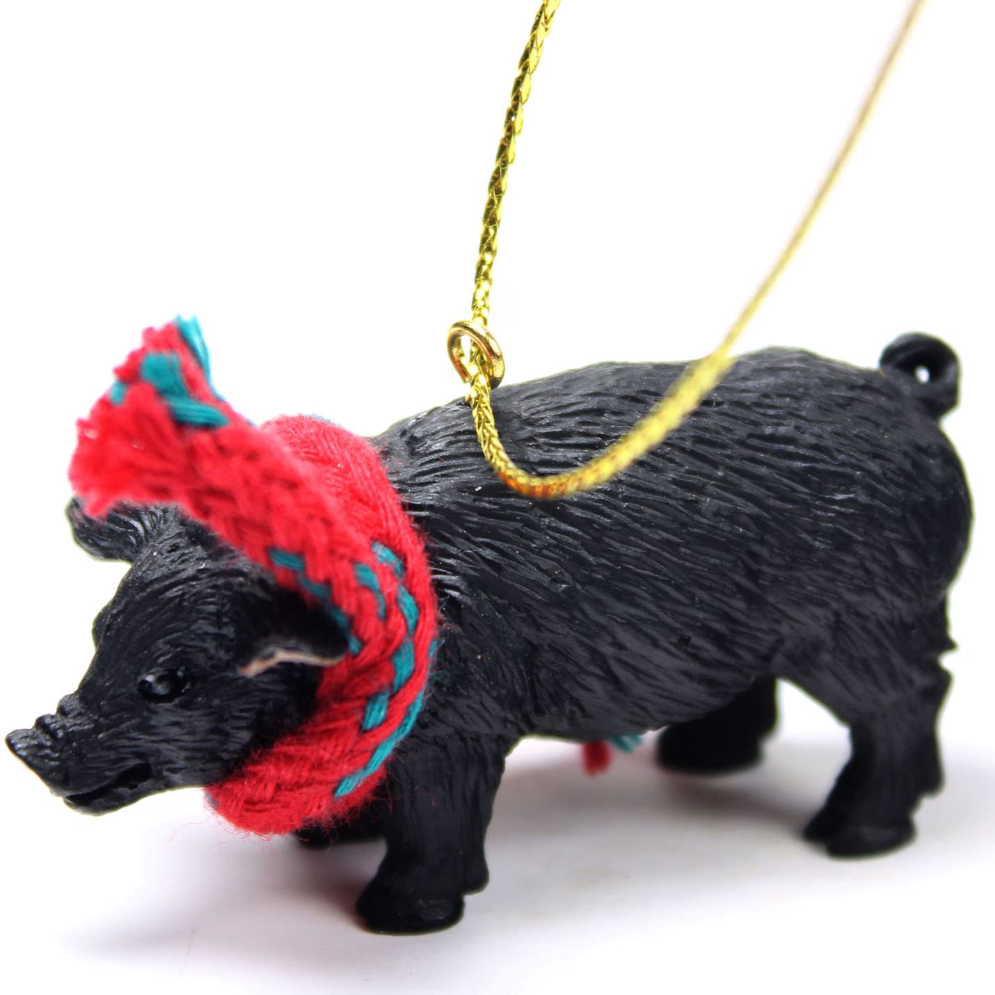 Noir Pig Ornement idée cadeau pendaison de crémaillère originale